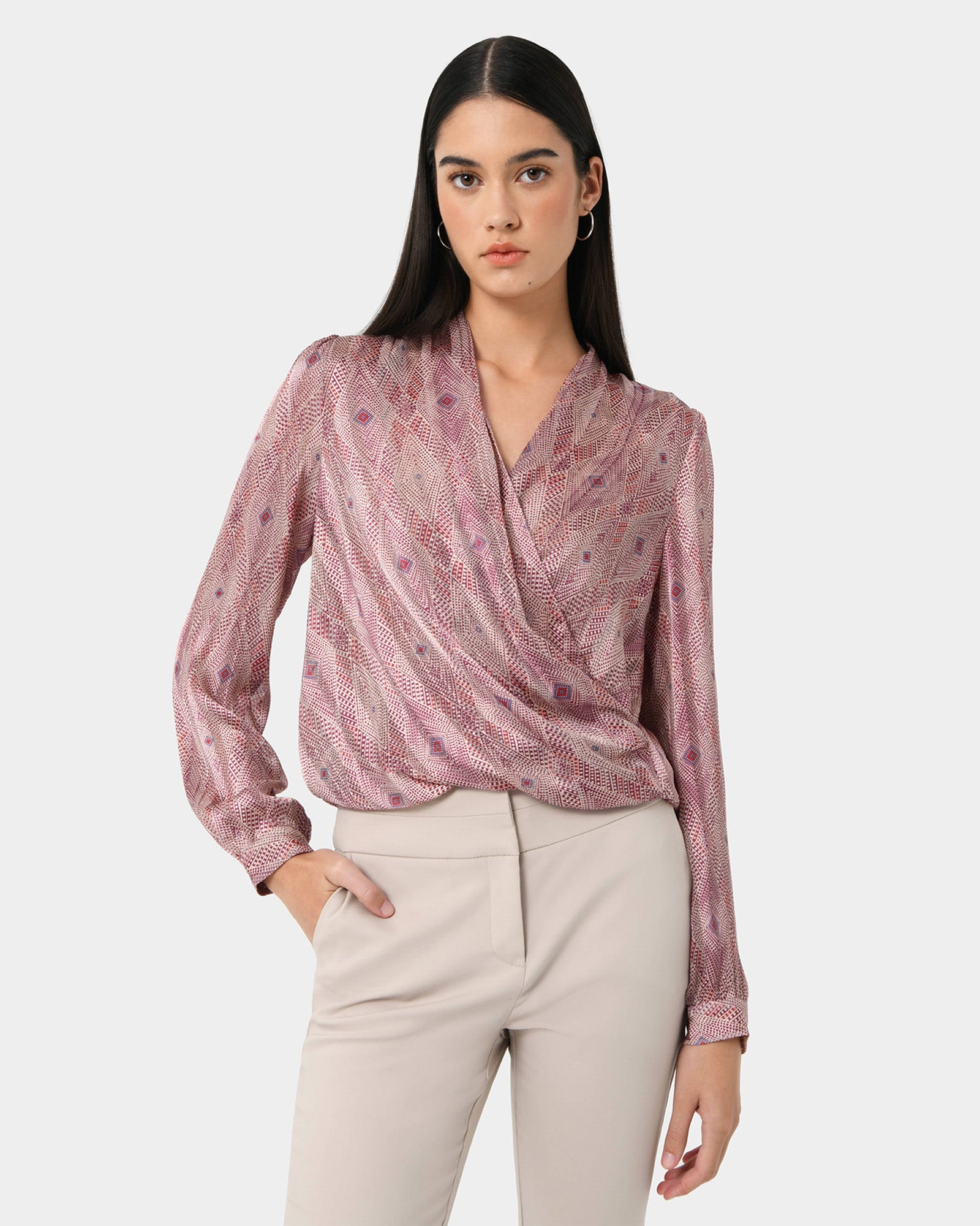 Alexis Printed Blouse