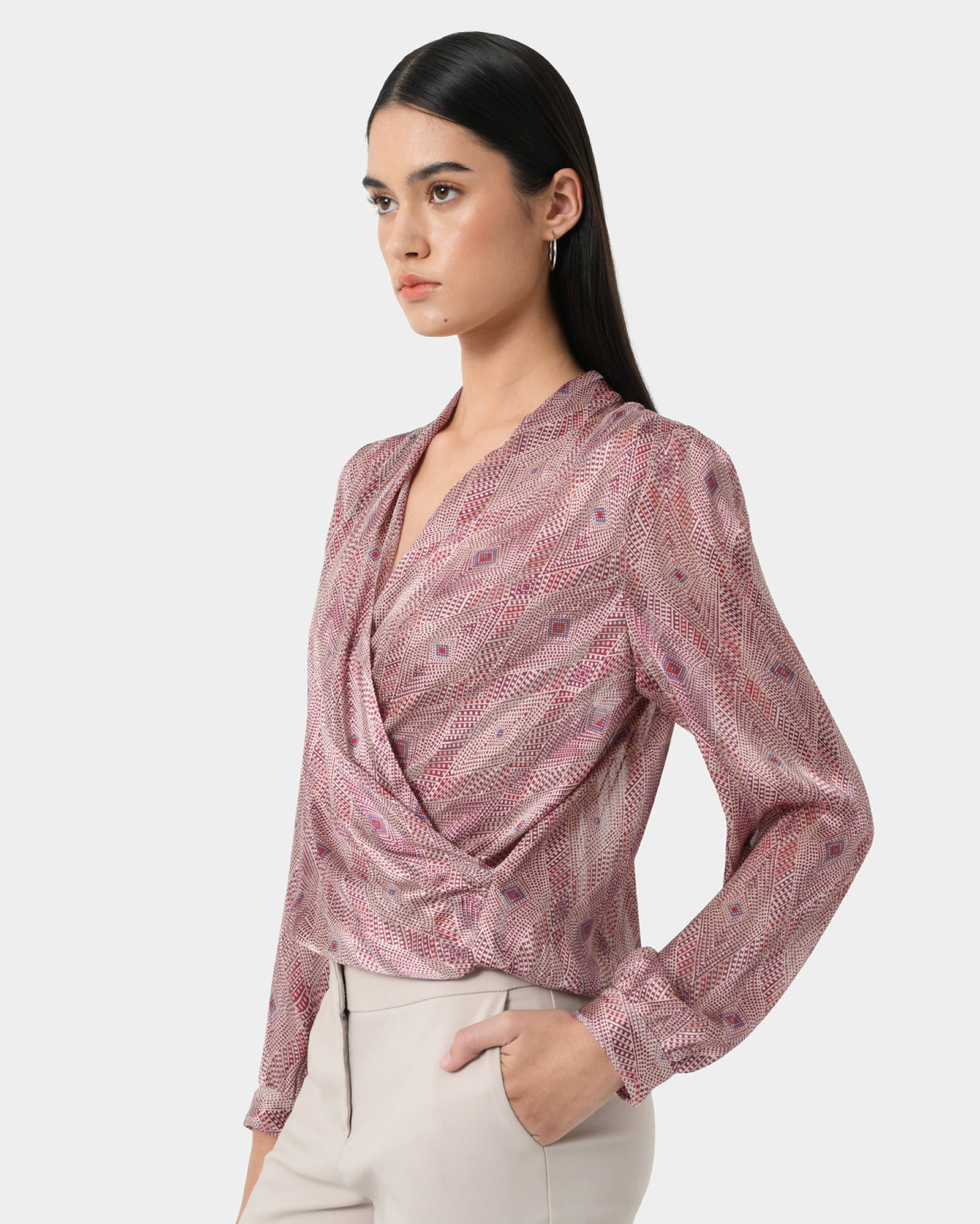 Alexis Printed Blouse