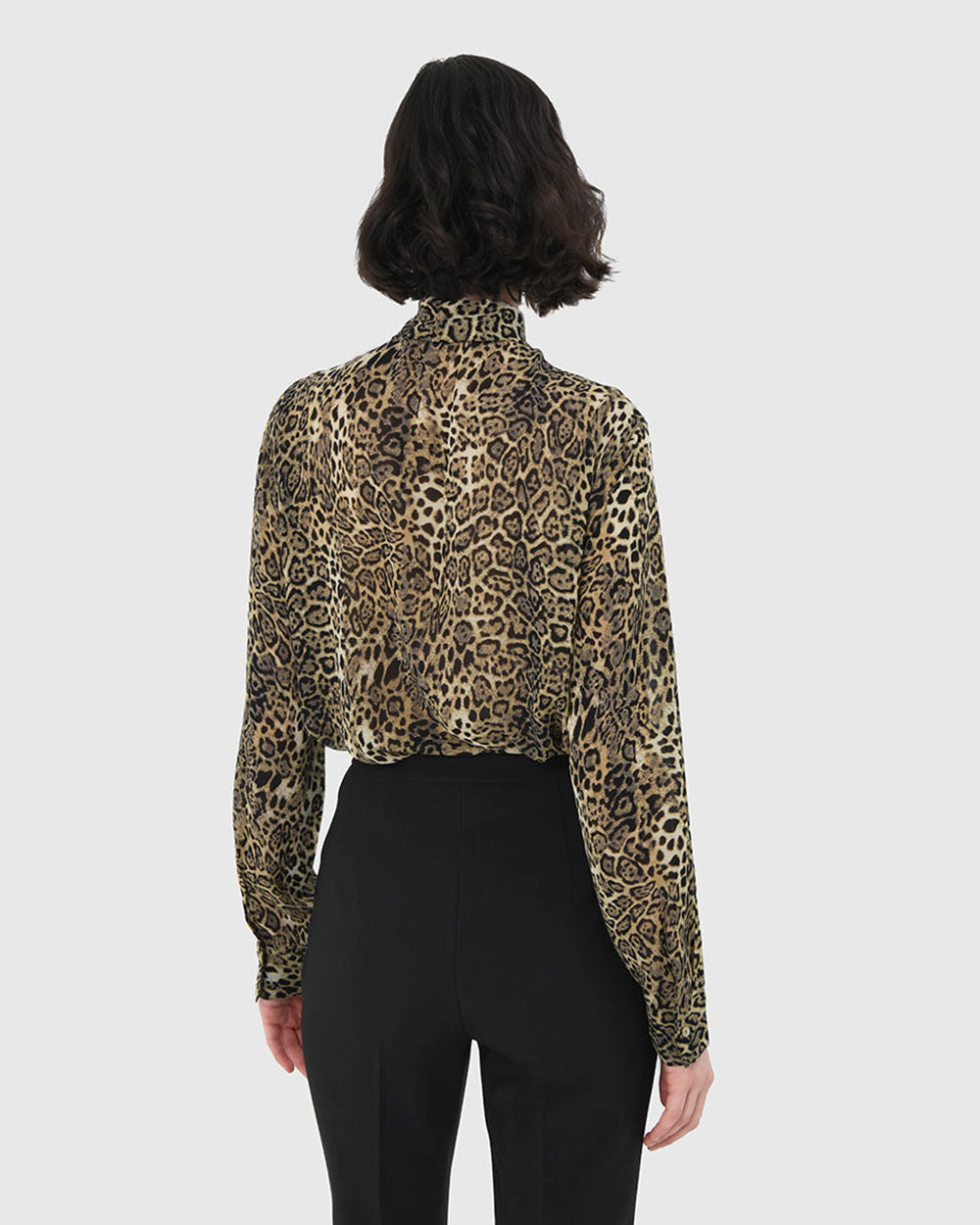 Pamelia Animal Print Blouse