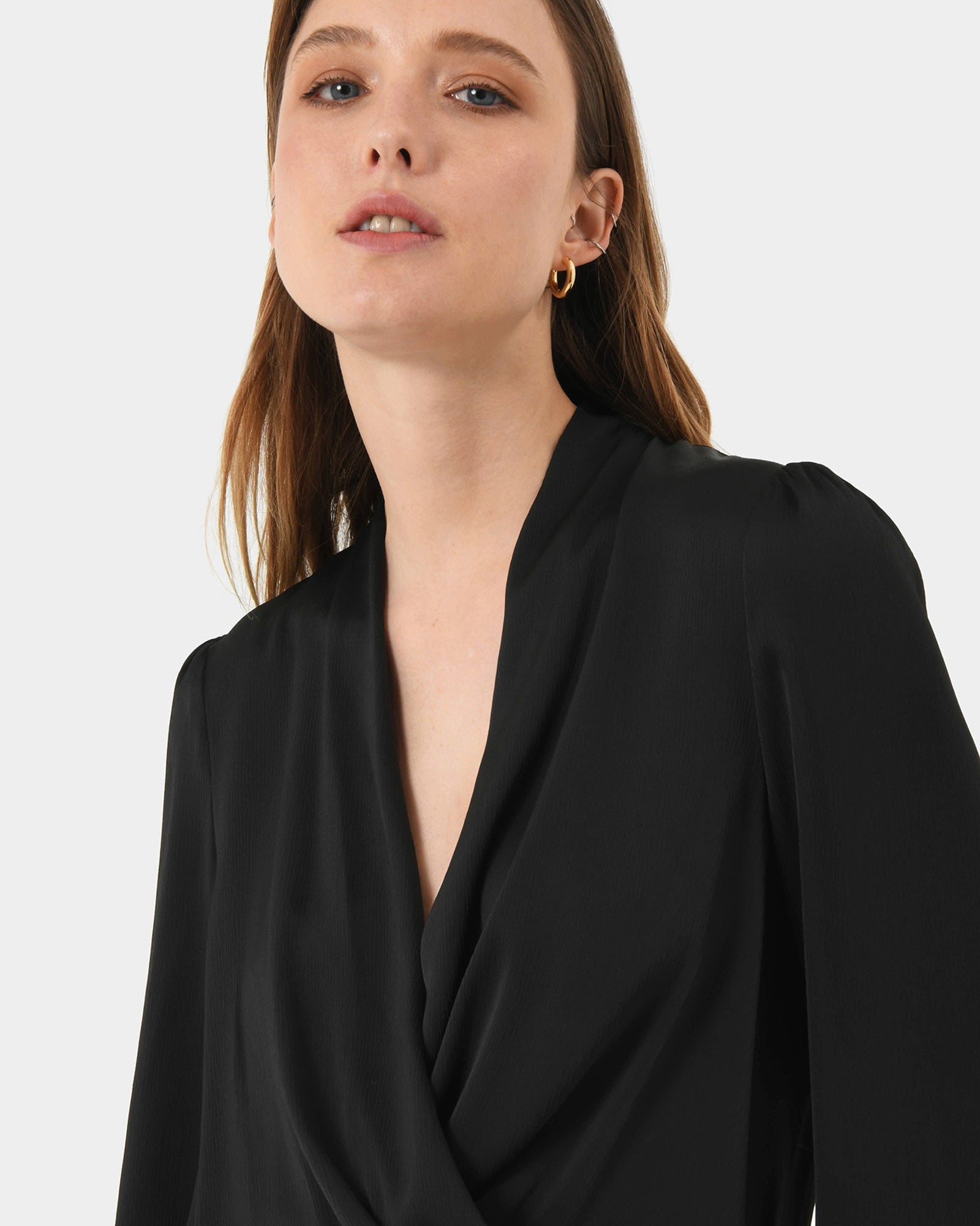 Janae Crossover Blouse