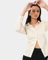 Blair Satin Collar Blouse