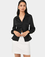 Blair Satin Collar Blouse