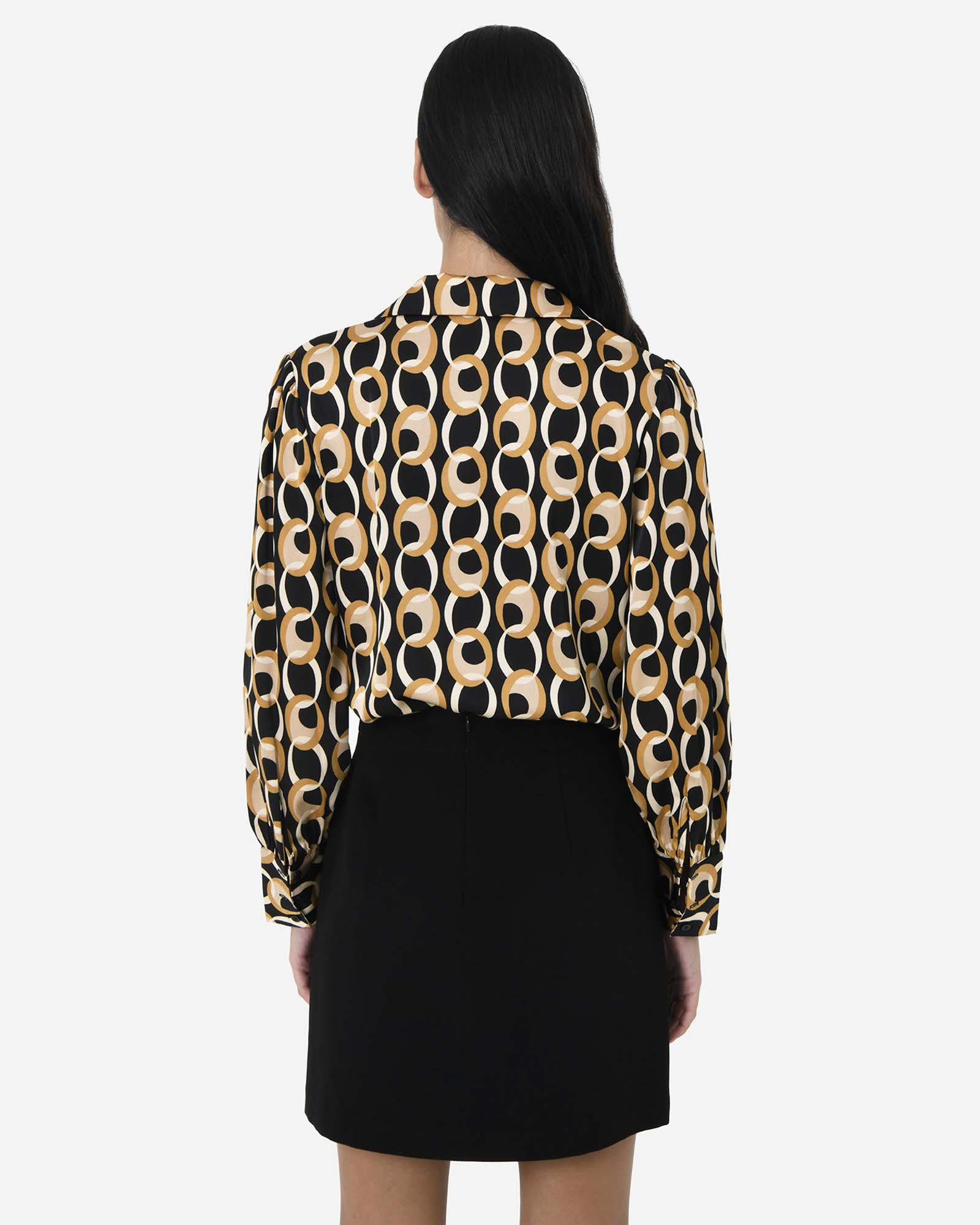 Nour Chain Print Blouse