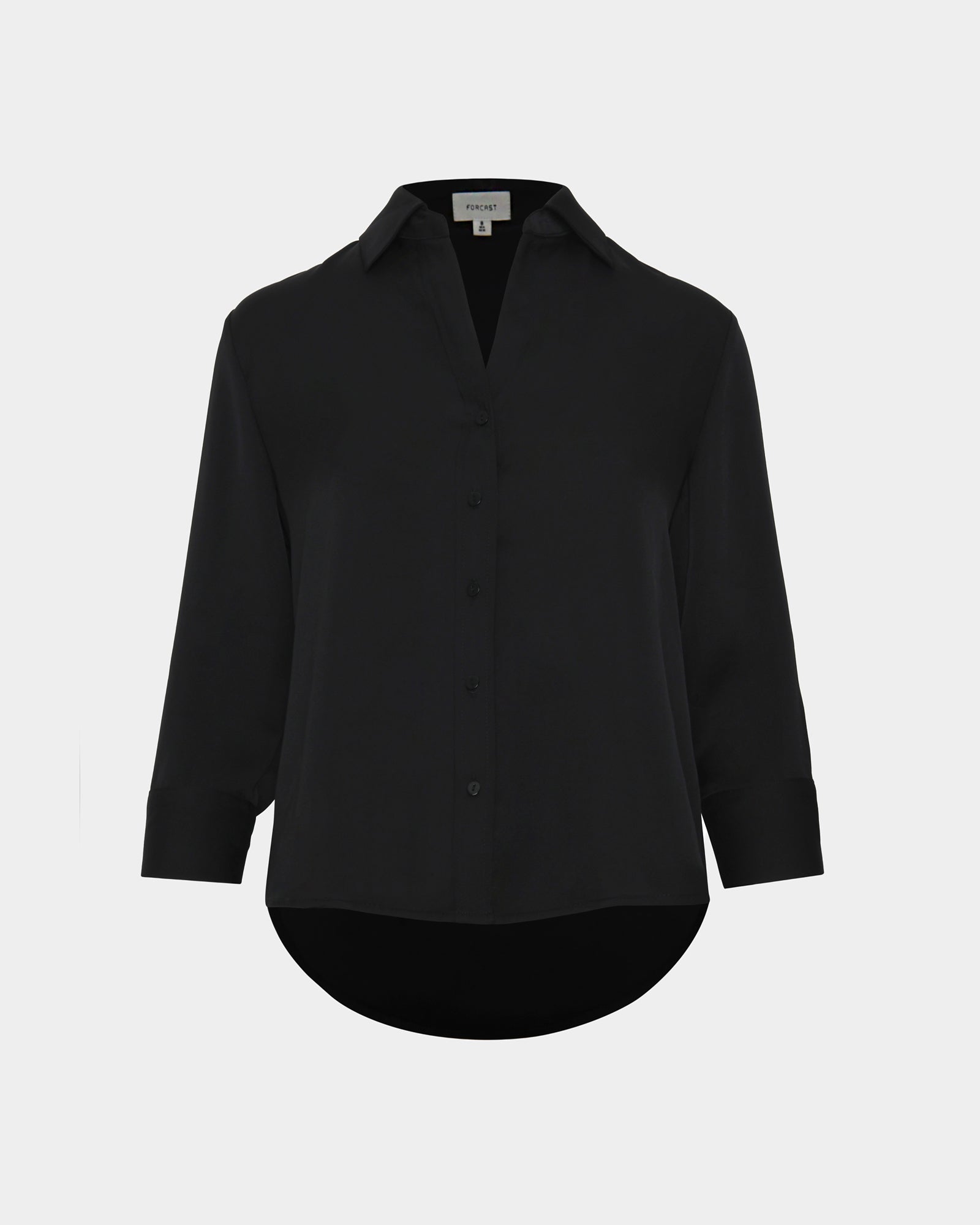Hailee 3/4 Sleeve Satin Blouse