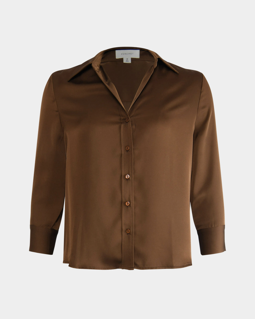 Hailee 3/4 Sleeve Satin Blouse