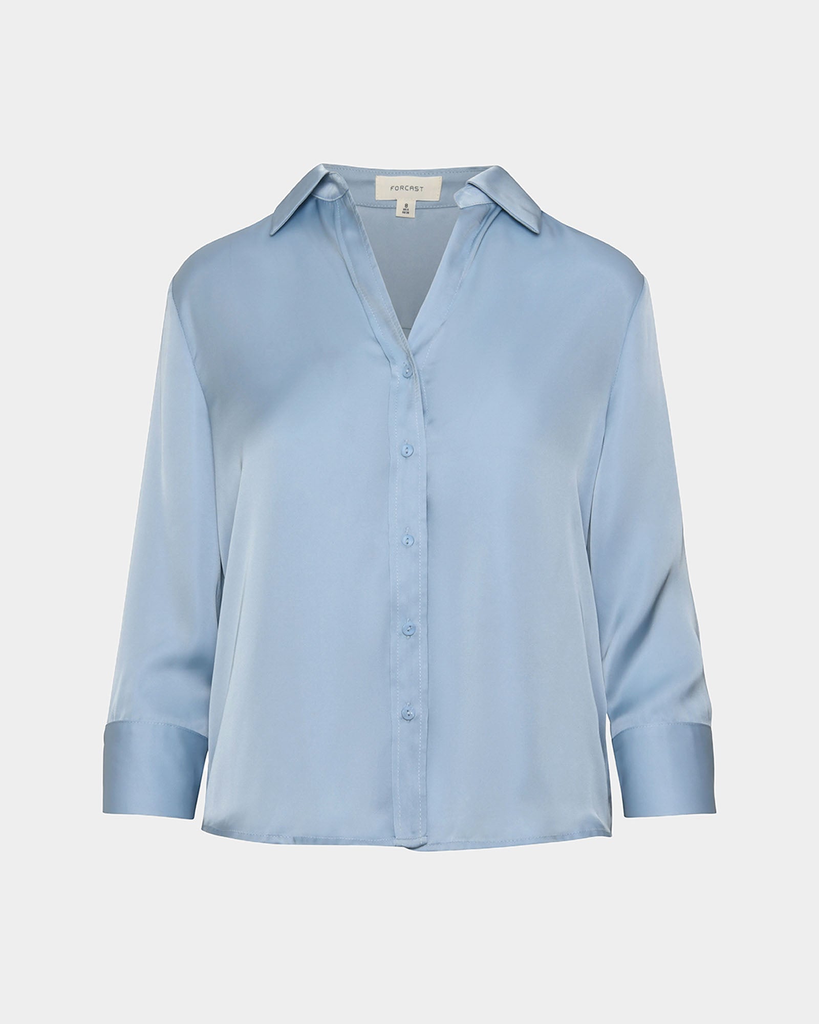 Hailee 3/4 Sleeve Satin Blouse