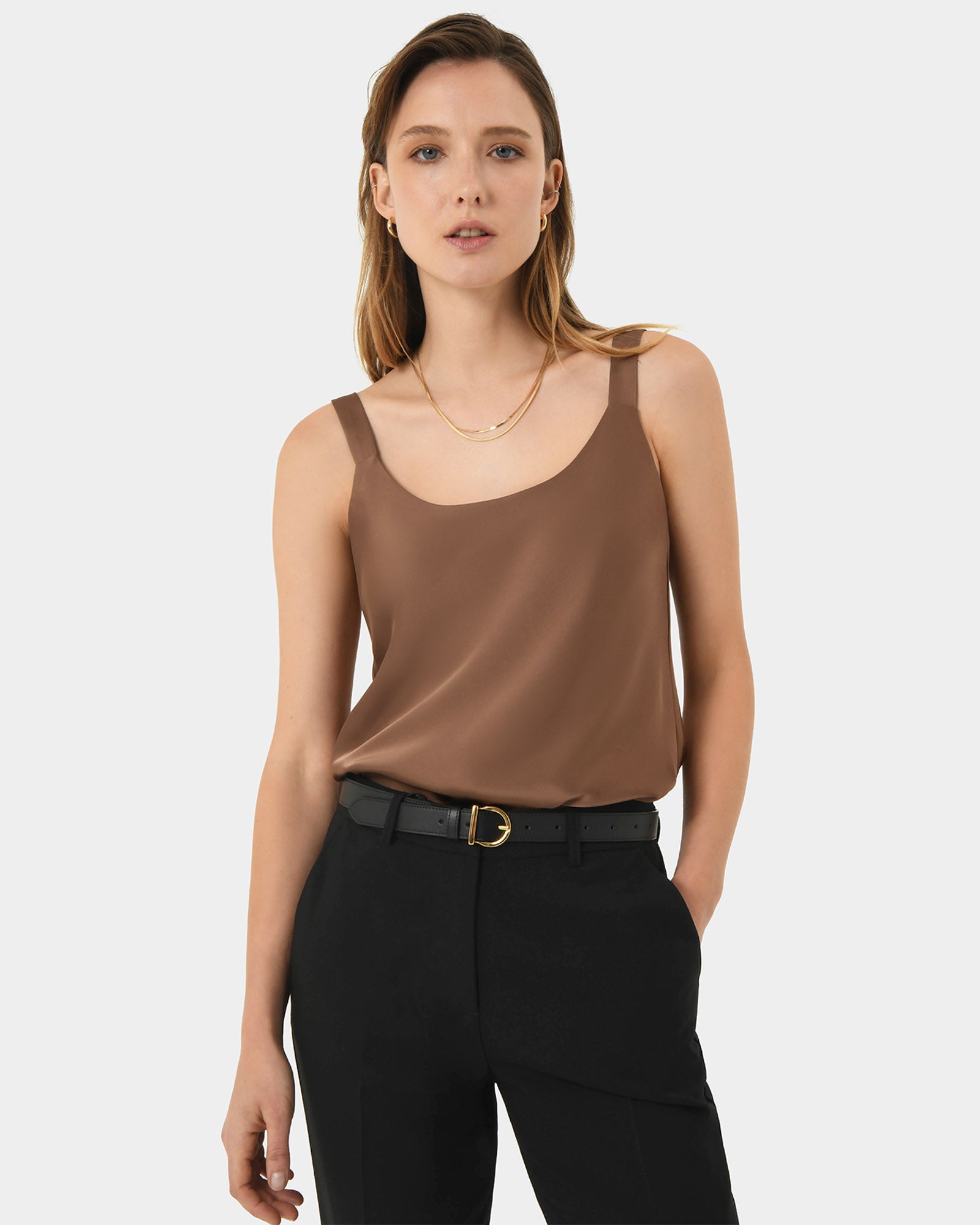 Kalena Satin Cami Top