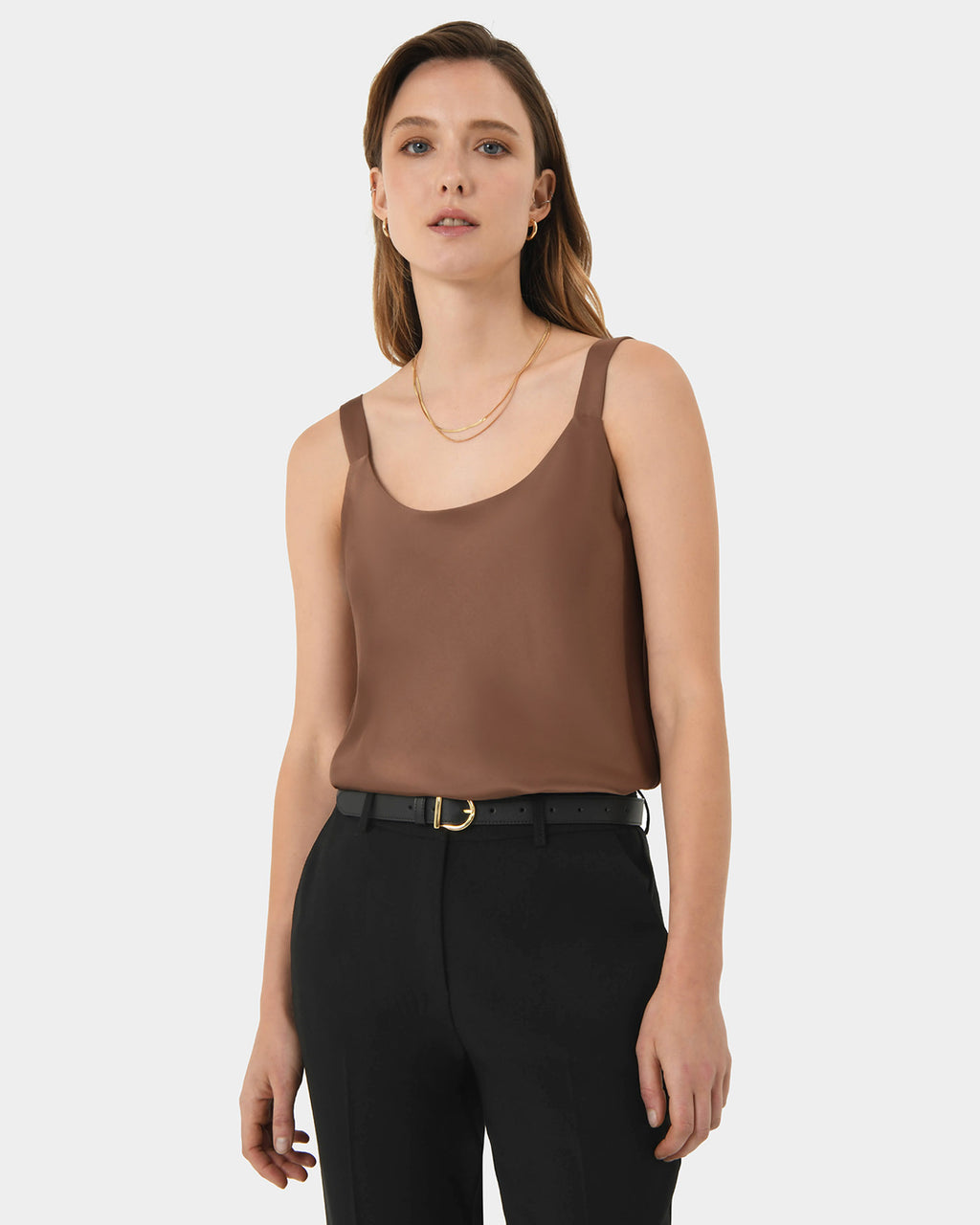 Kalena Satin Cami Top