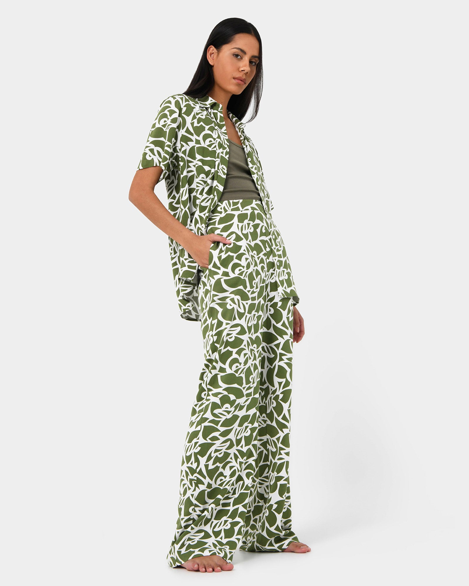 Cecilie Wide Fit Lounge Shirt