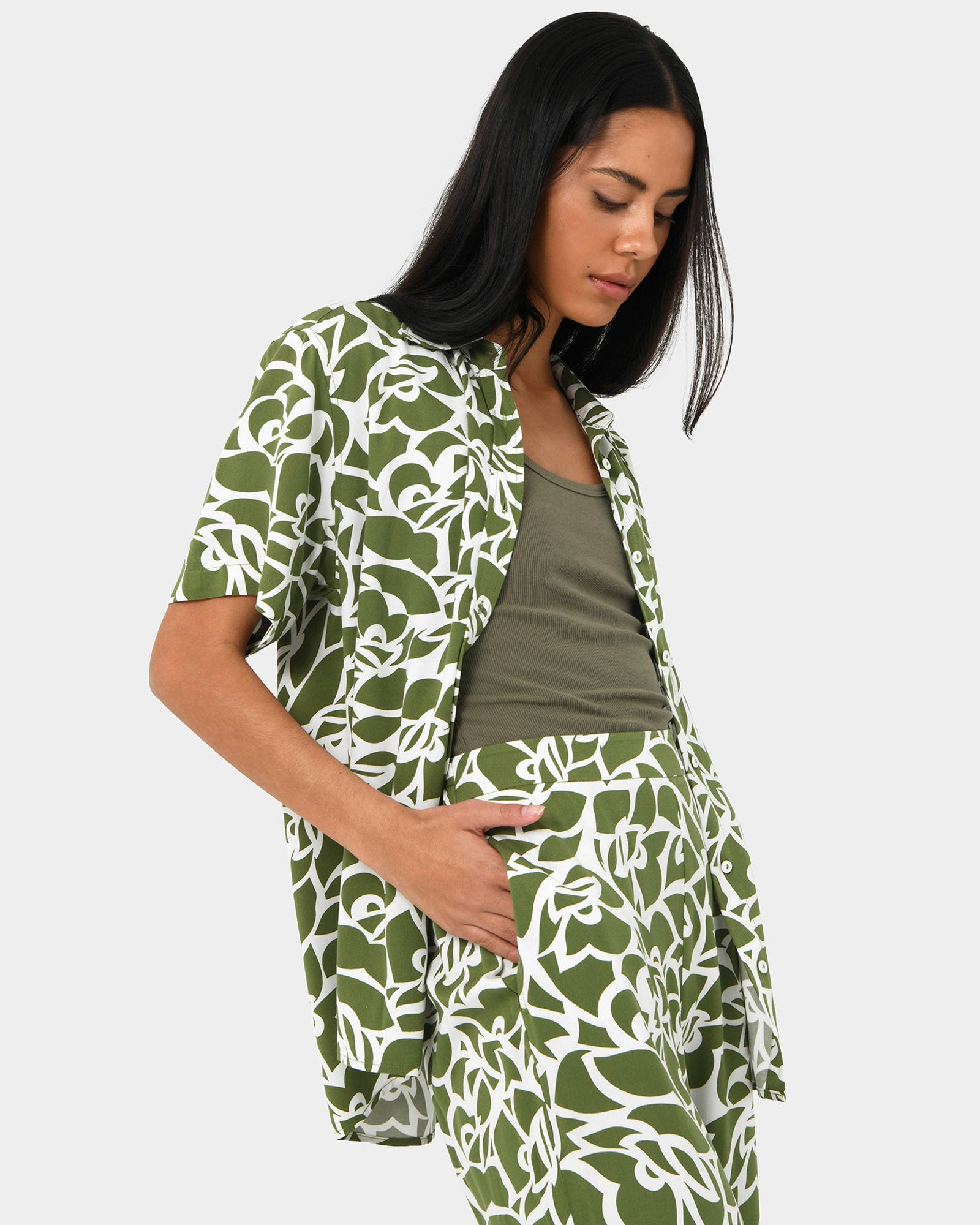 Cecilie Wide Fit Lounge Shirt