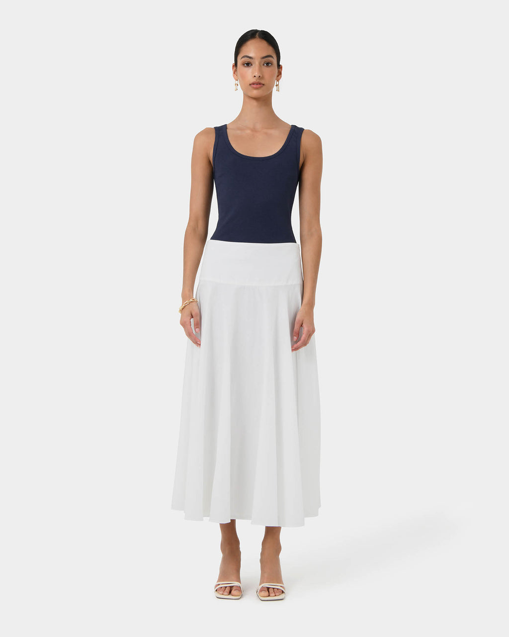 Devin Ribbed Singlet Top