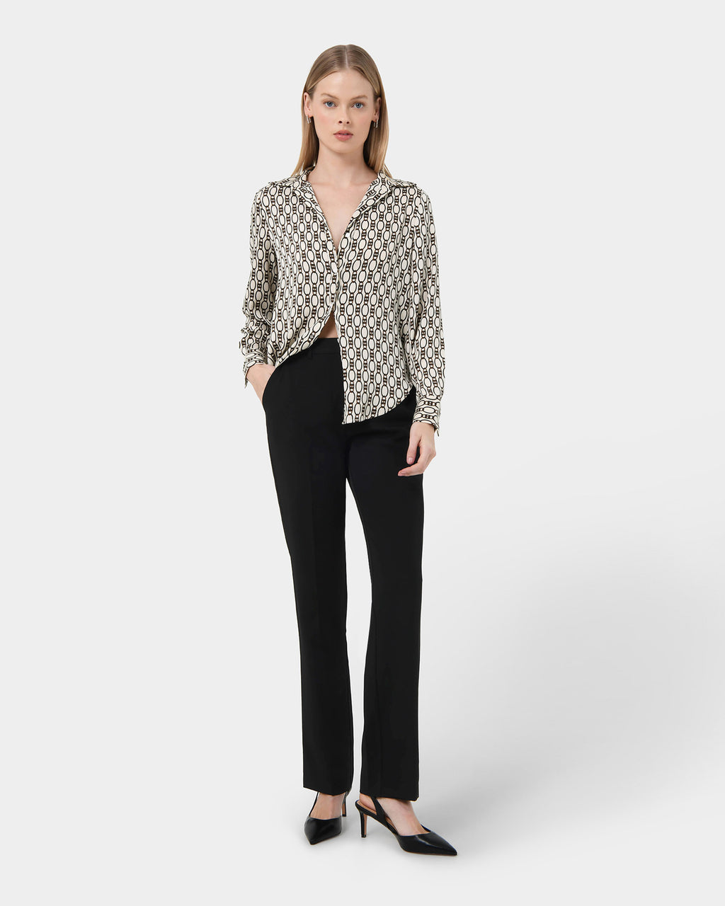 Freya Chain Print Blouse