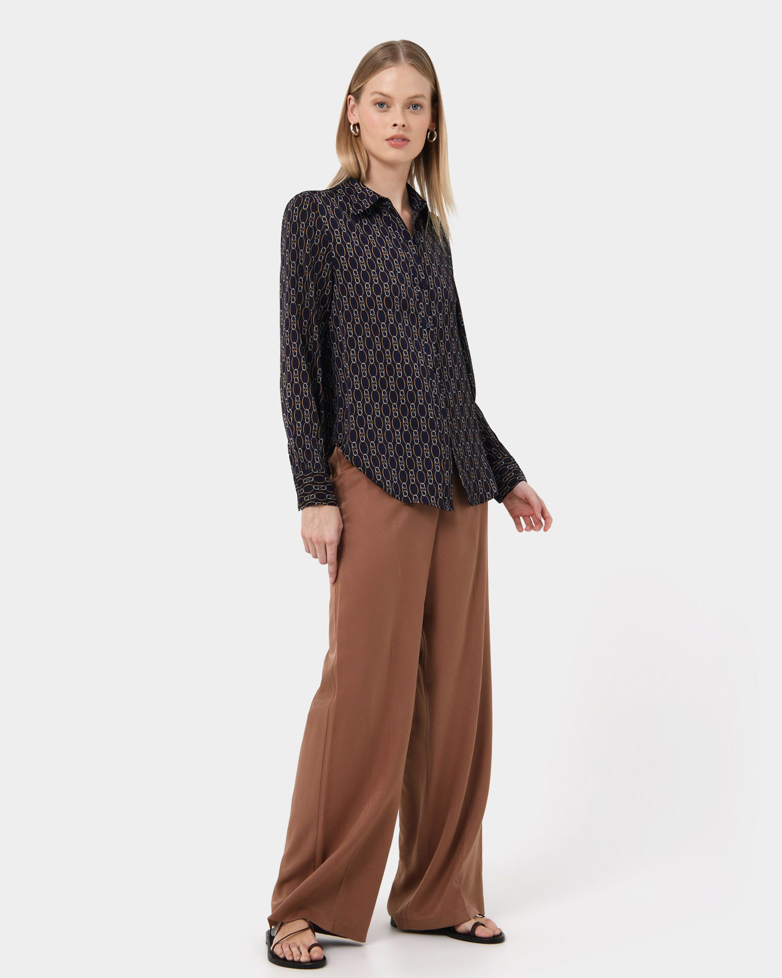 Freya Chain Print Blouse