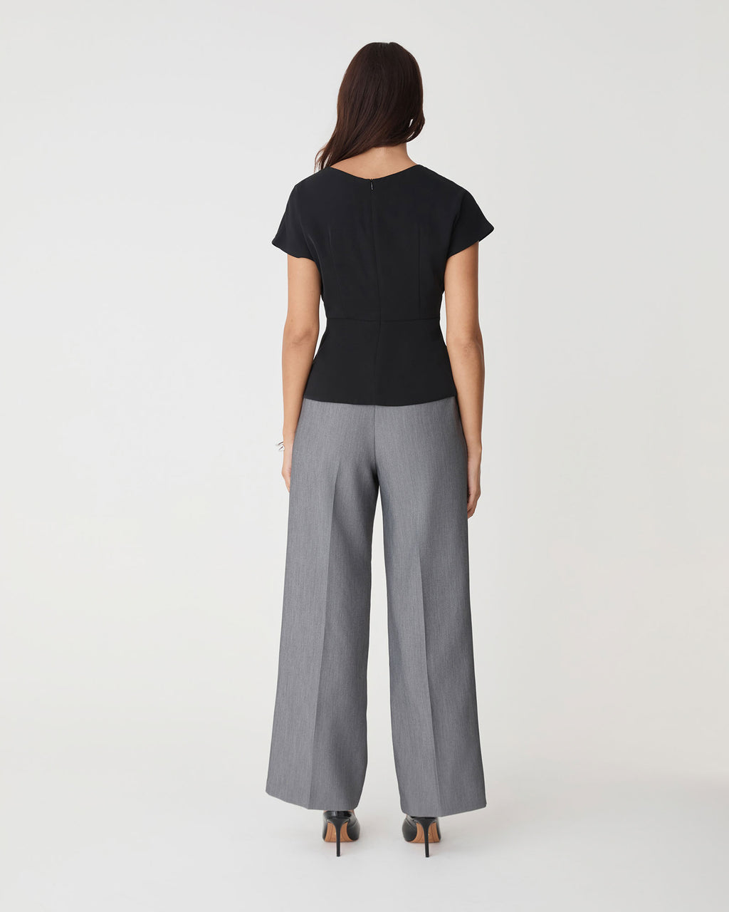 Bonnie Gathered Peplum Top