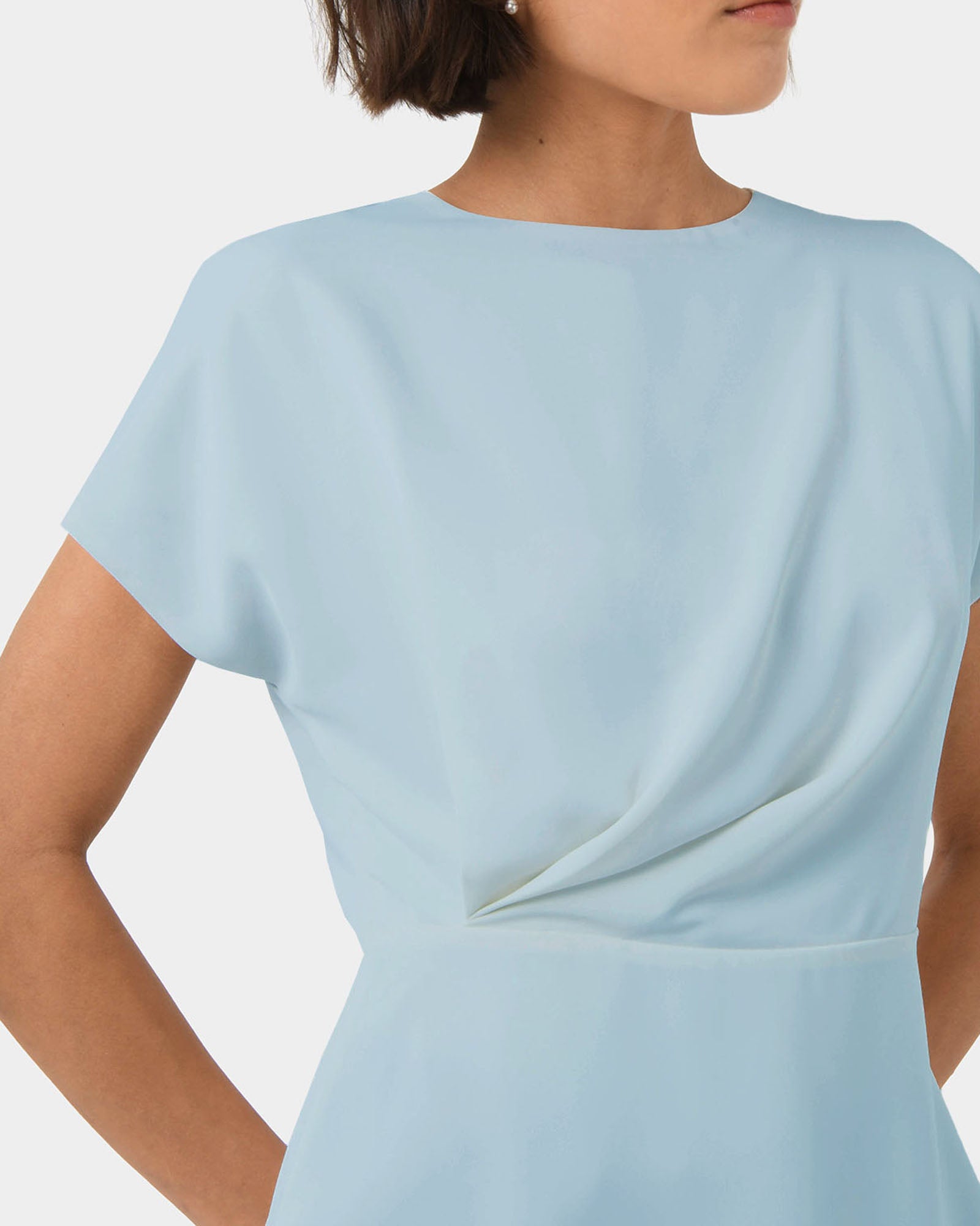 Bonnie Gathered Peplum Top