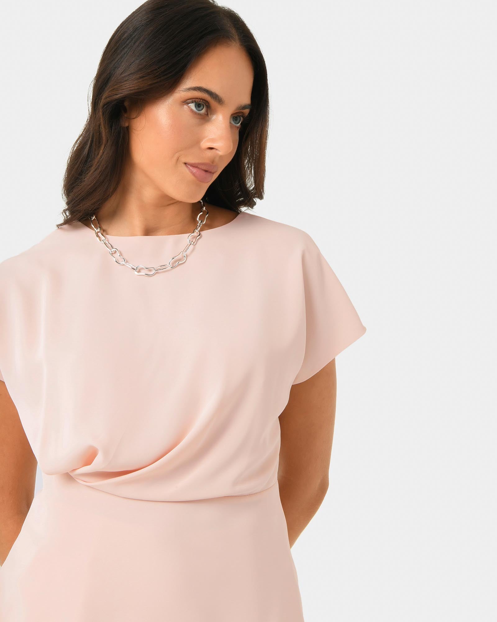 Bonnie Gathered Peplum Top