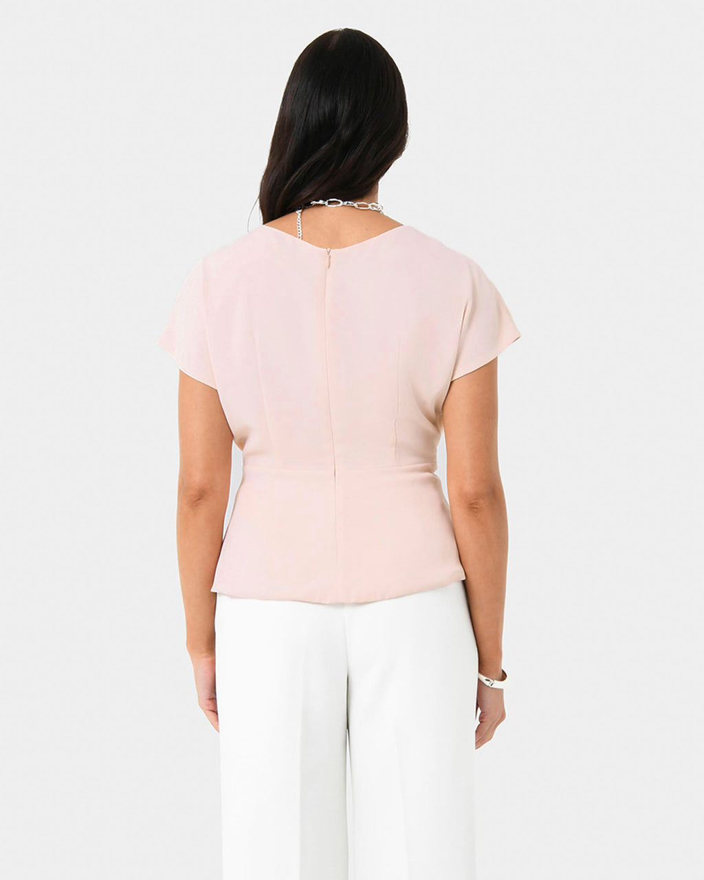 Bonnie Gathered Peplum Top