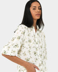 Katy Floral Button Up Blouse