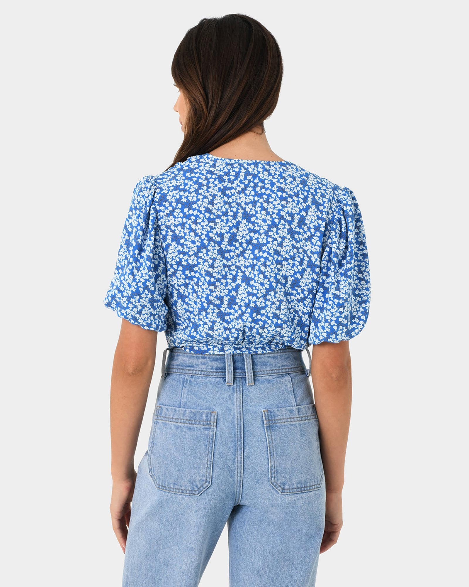 Cora Balloon Sleeve Top