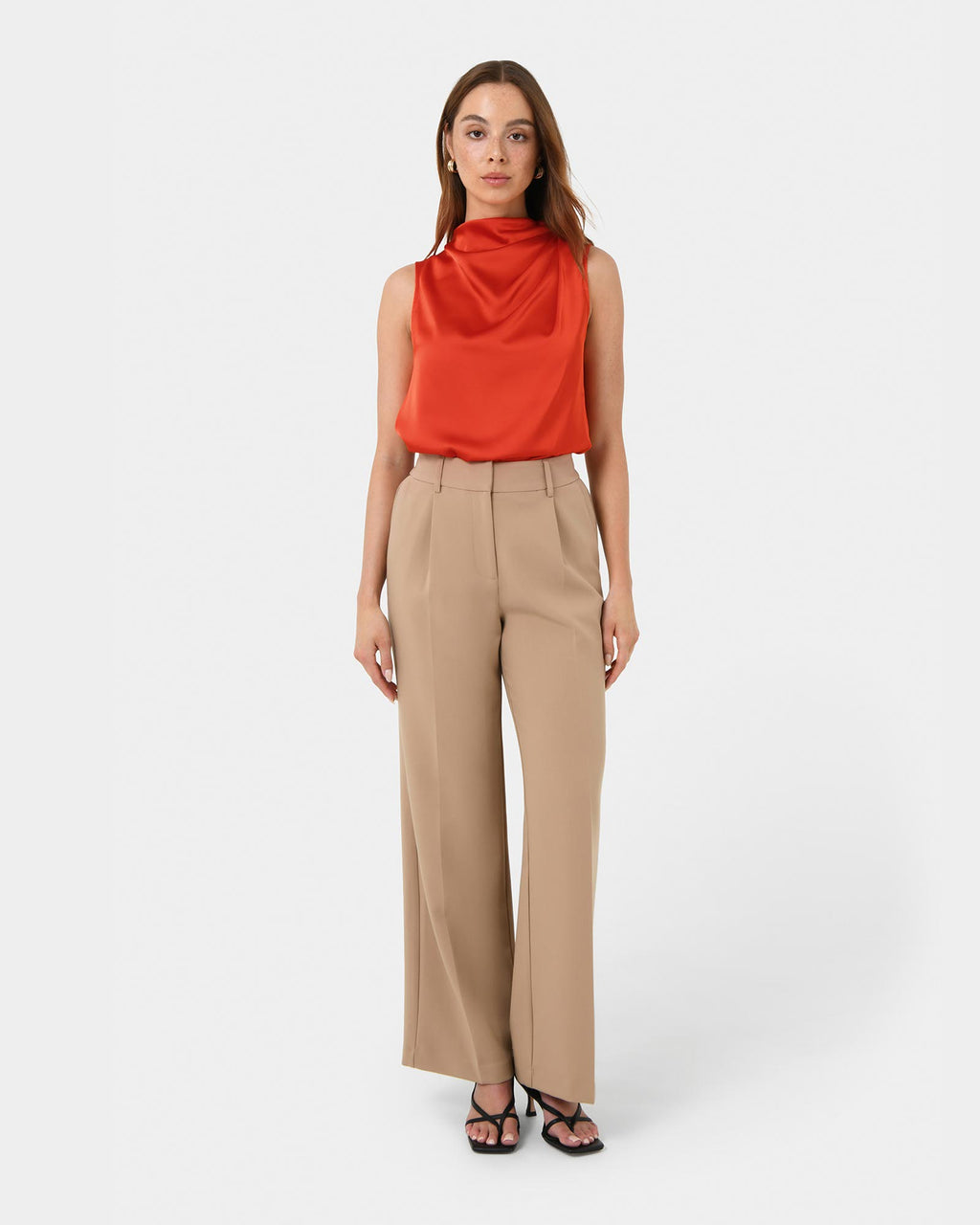 Mae Cowl Neck Top