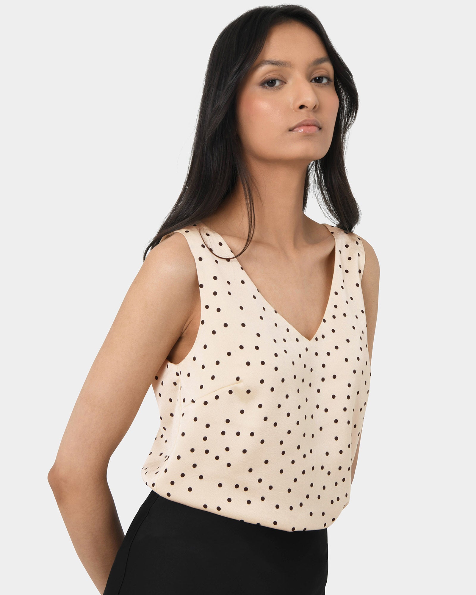 Simran Sleeveless Blouse
