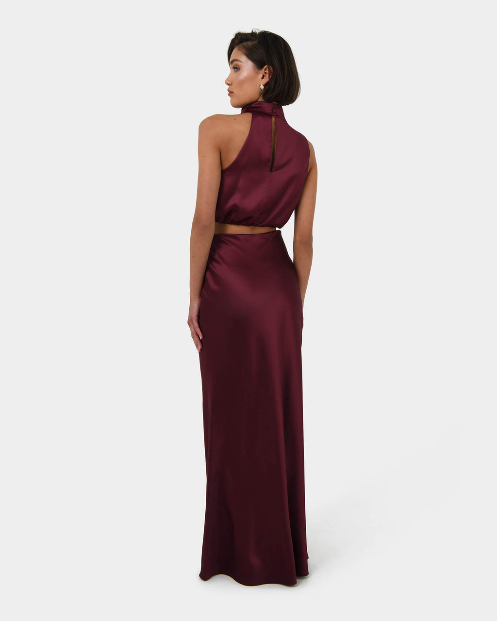 Kaye Asymmetric Cowl Neck Top