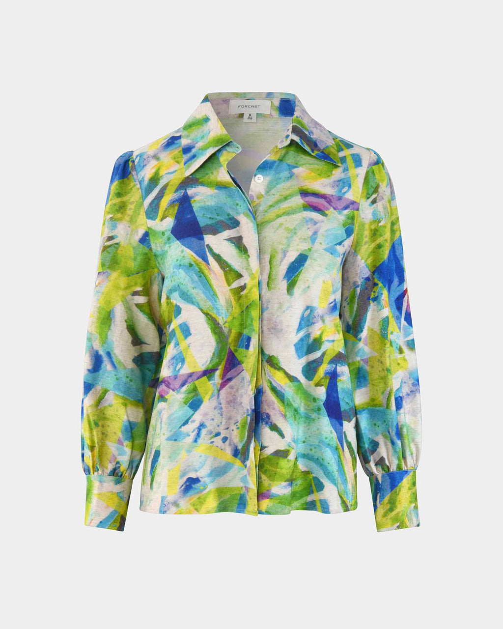 Melia Linen-Blend Shirt