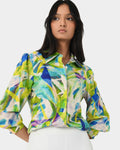 Melia Linen-Blend Shirt
