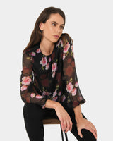 Rose Floral Top