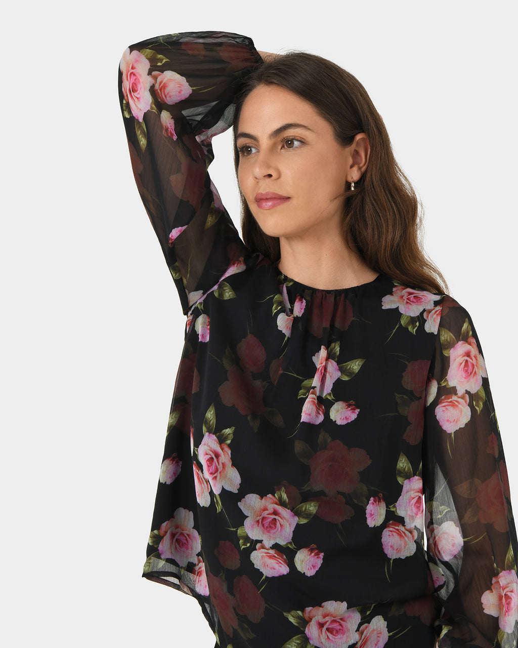 Rose Floral Top