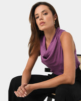 Trixie Cowl Neck Top