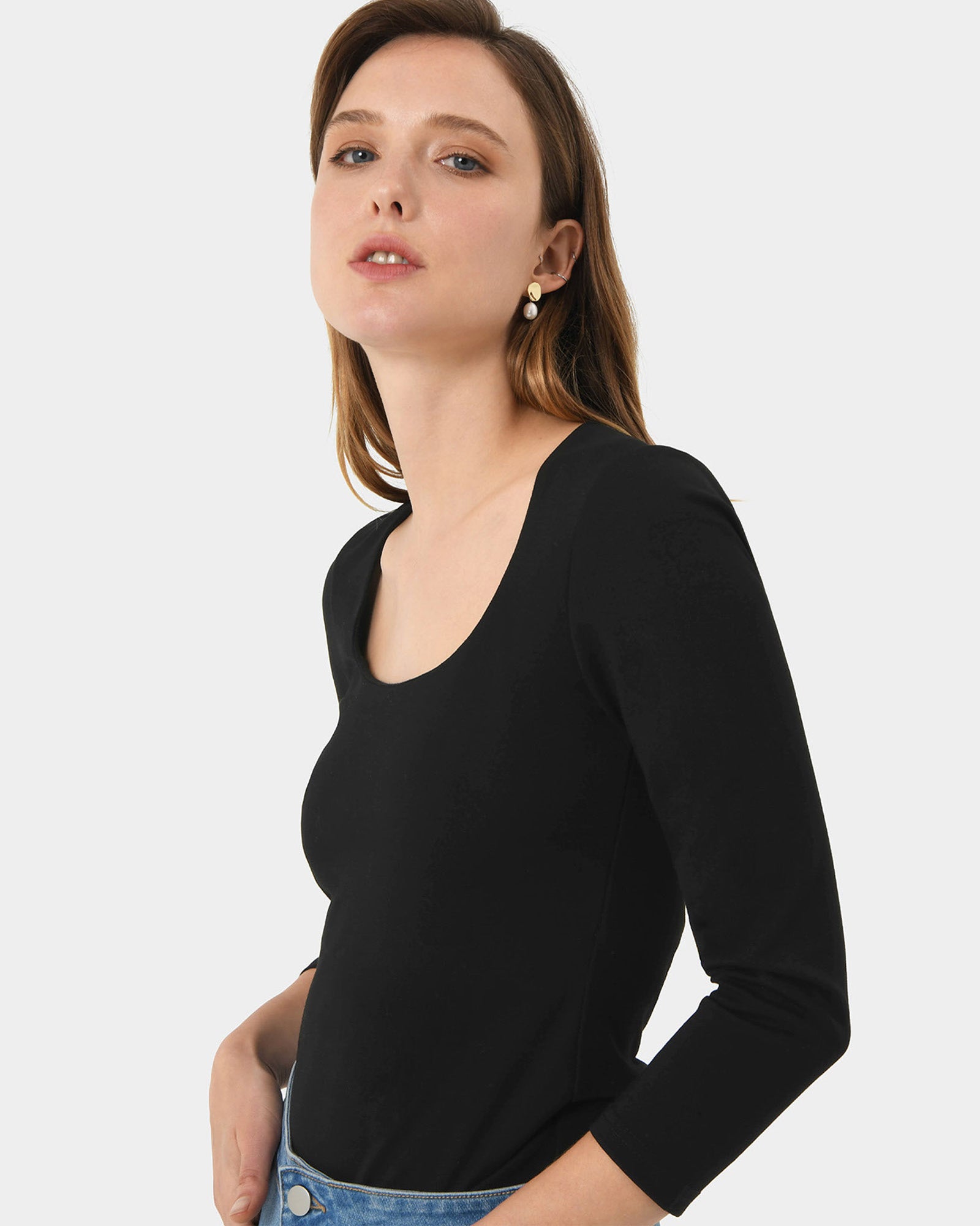 Soho 3/4 Sleeve Top