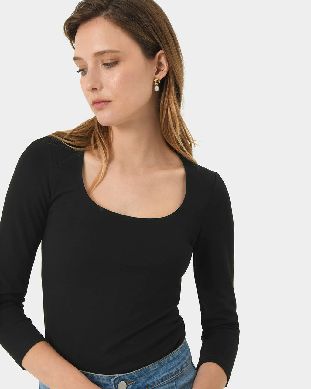 Soho 3/4 Sleeve Top