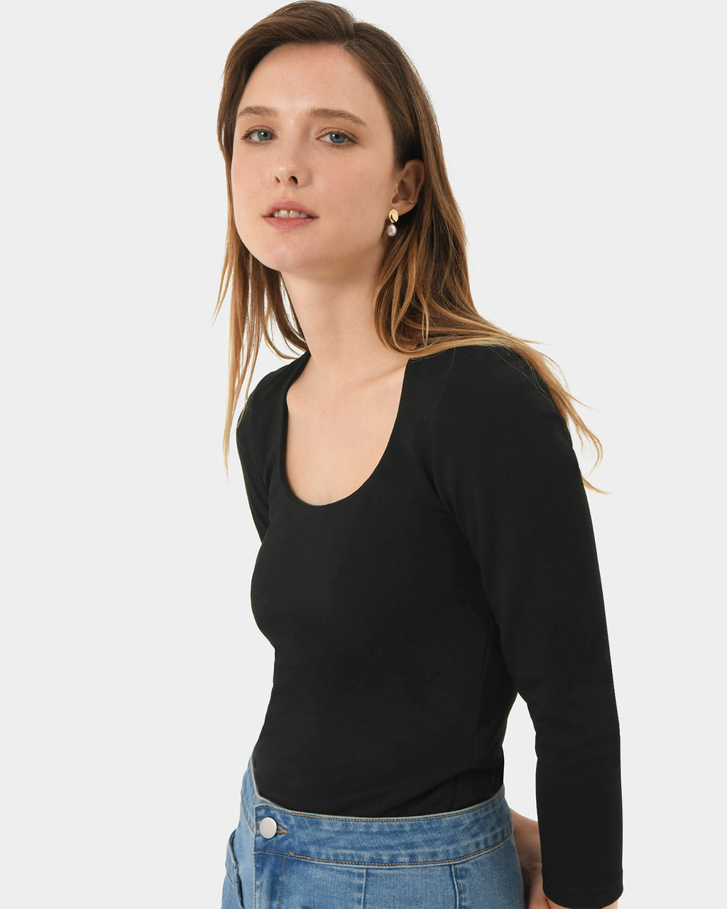 Soho 3/4 Sleeve Top