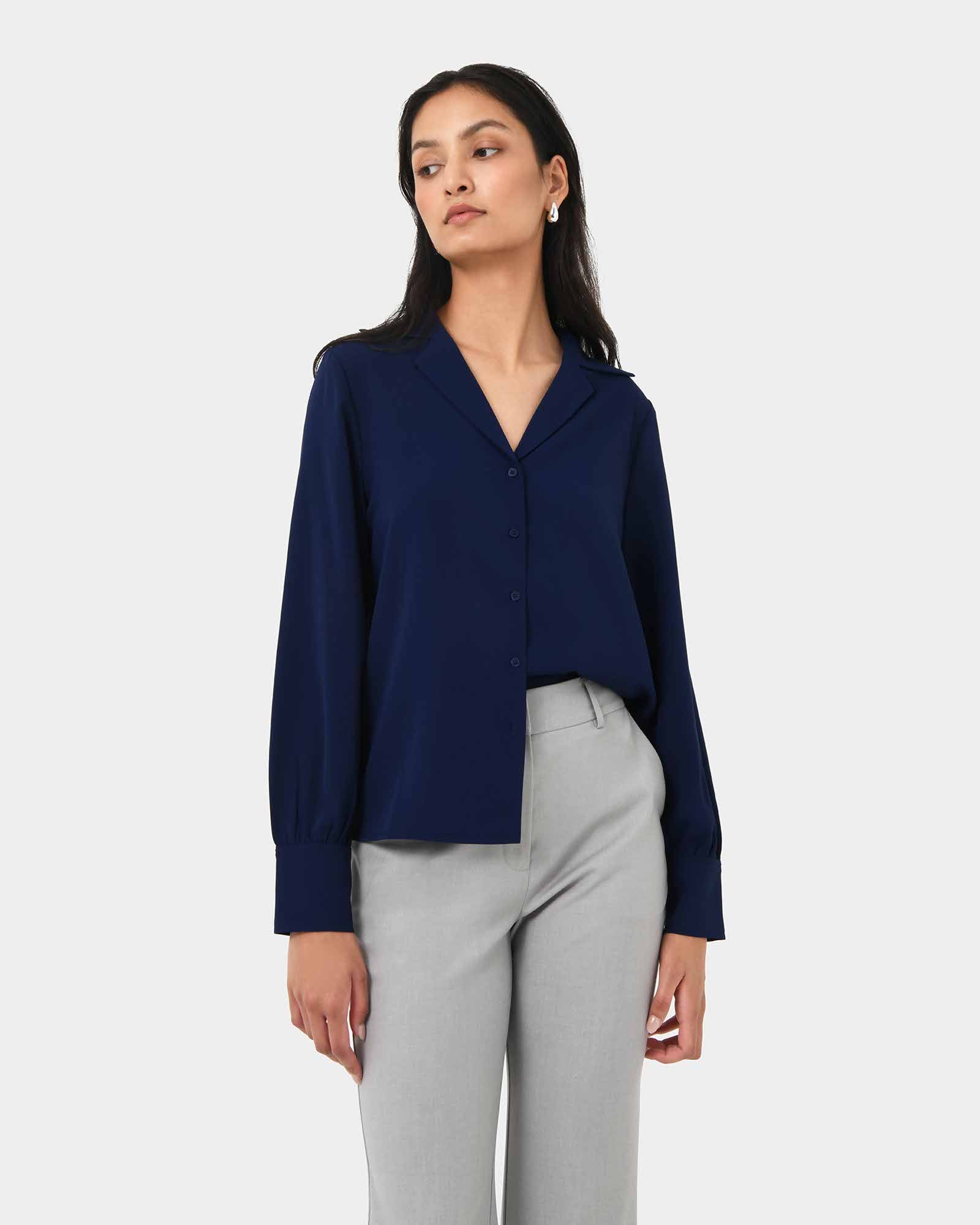Paris Collared Blouse