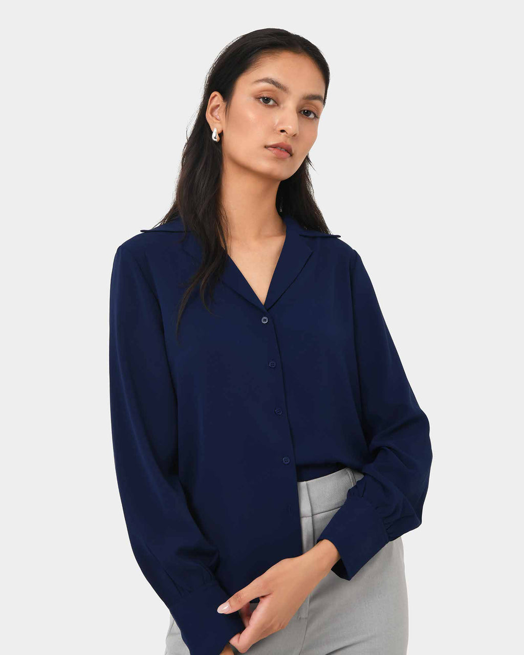 Paris Collared Blouse