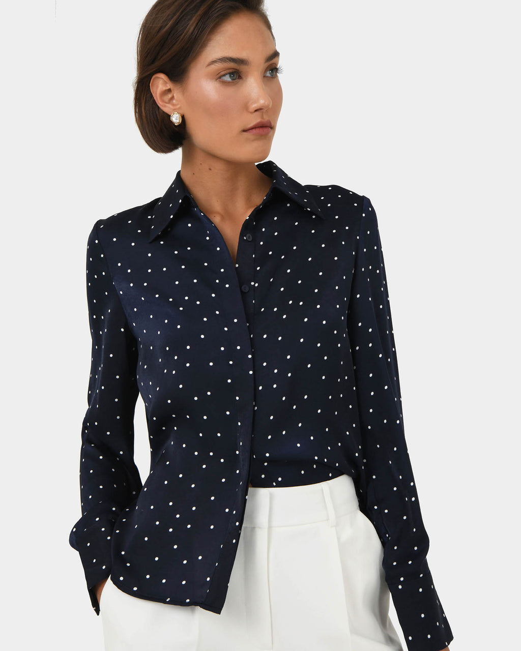 Lesly Polka Dot Blouse