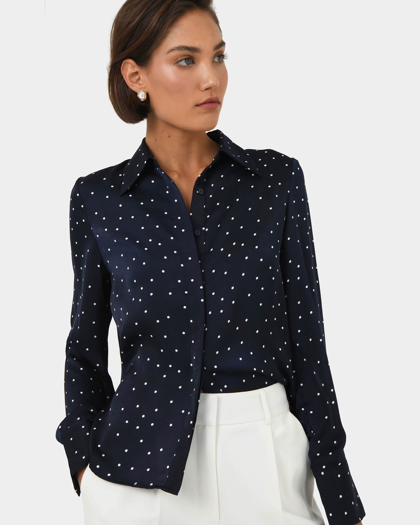 Lesly Polka Dot Blouse