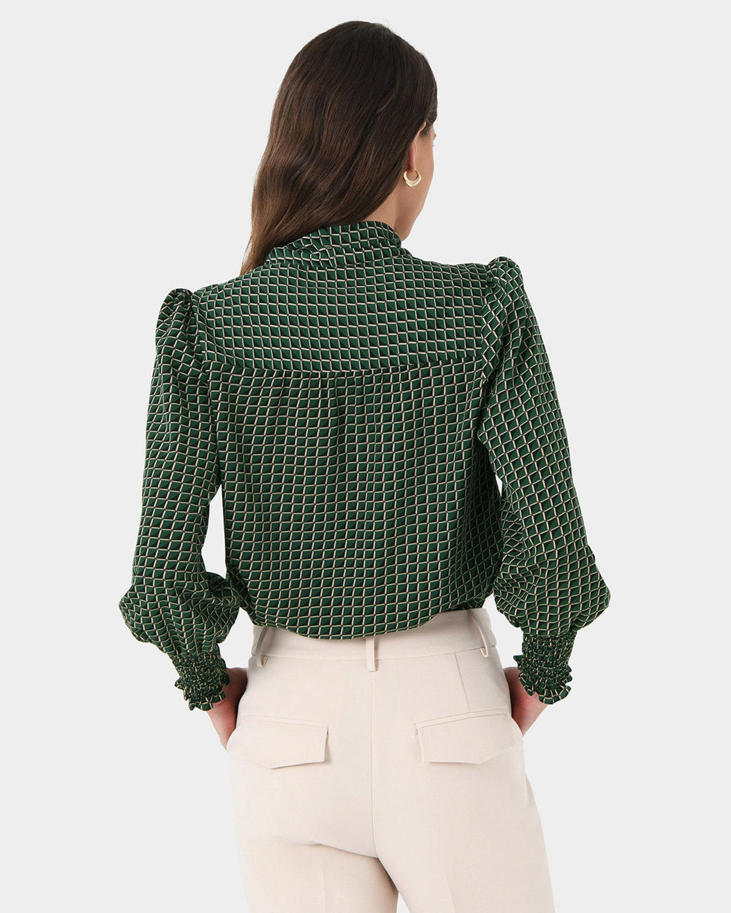 Zhuri Tie Neck Blouse