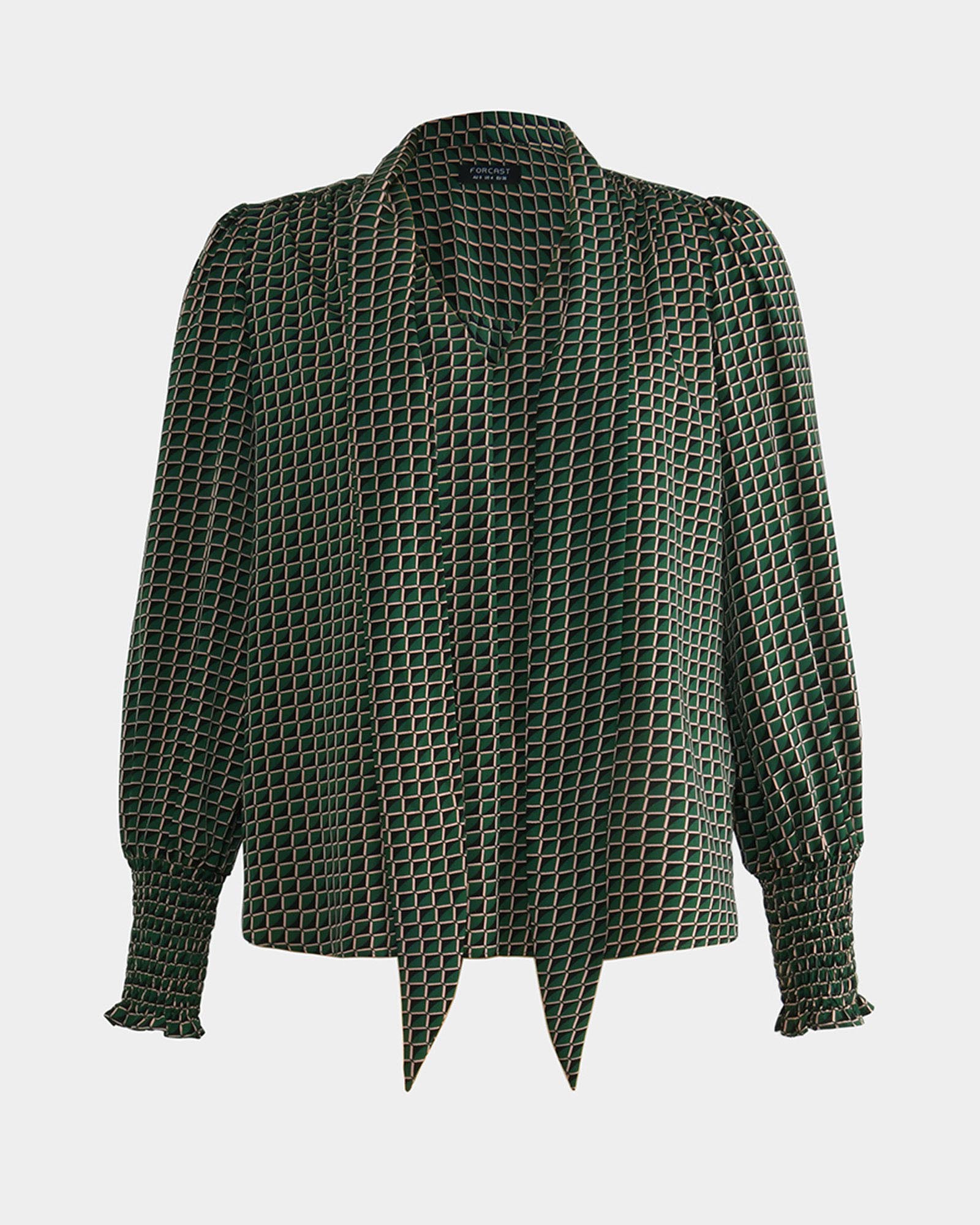 Zhuri Tie Neck Blouse