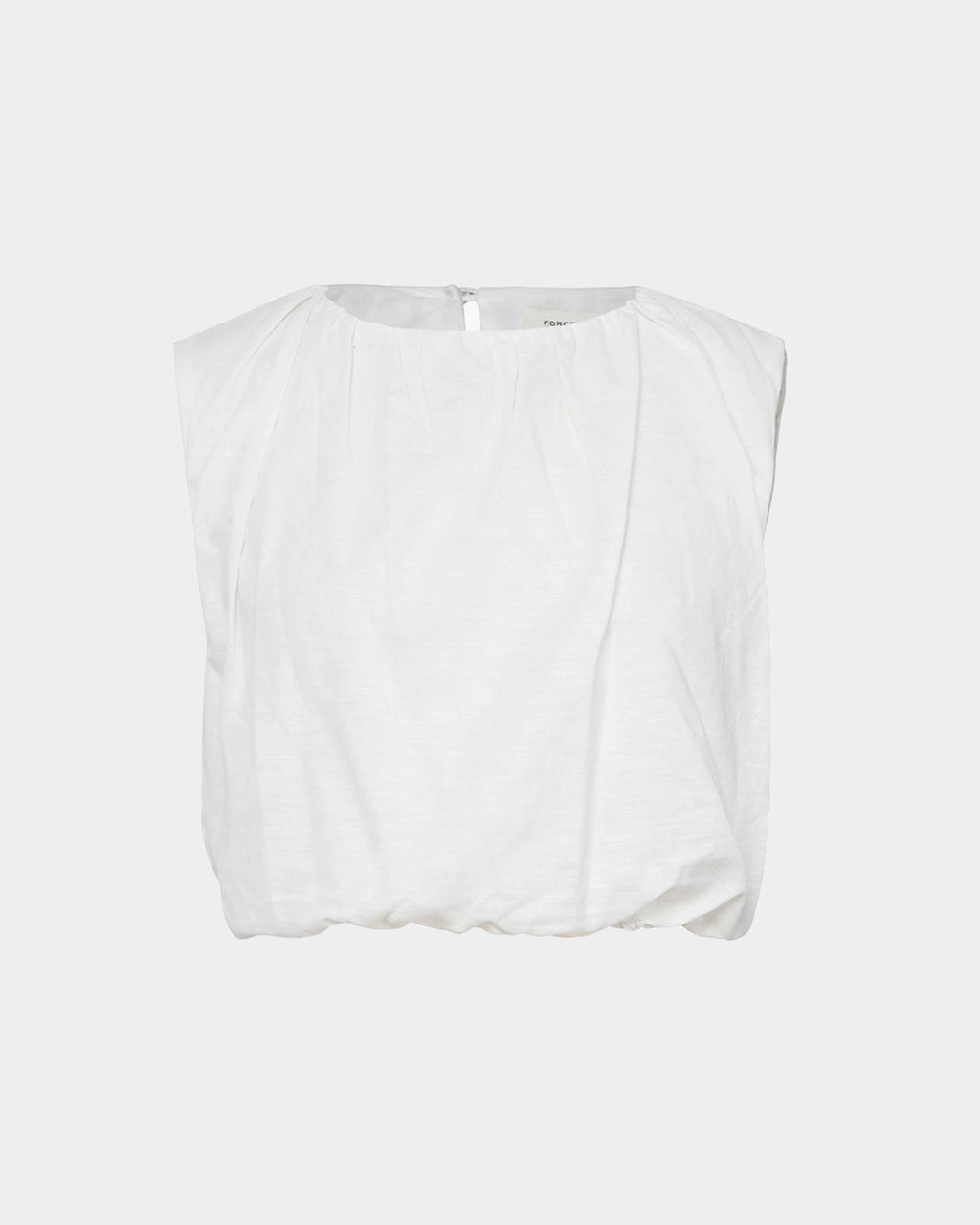Kenya Rouched Linen Top