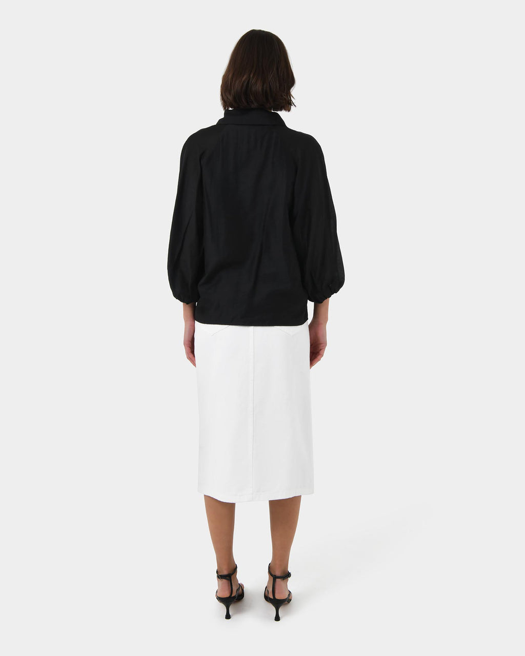 Giulia Gold Button Blouse