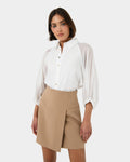 Giulia Gold Button Blouse