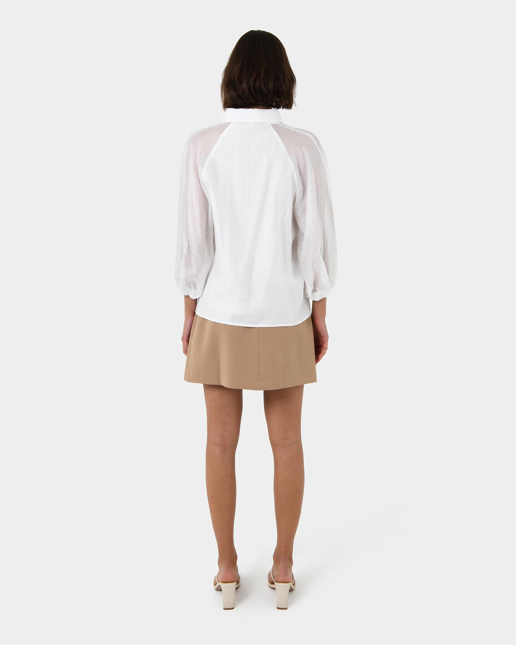 Giulia Gold Button Blouse