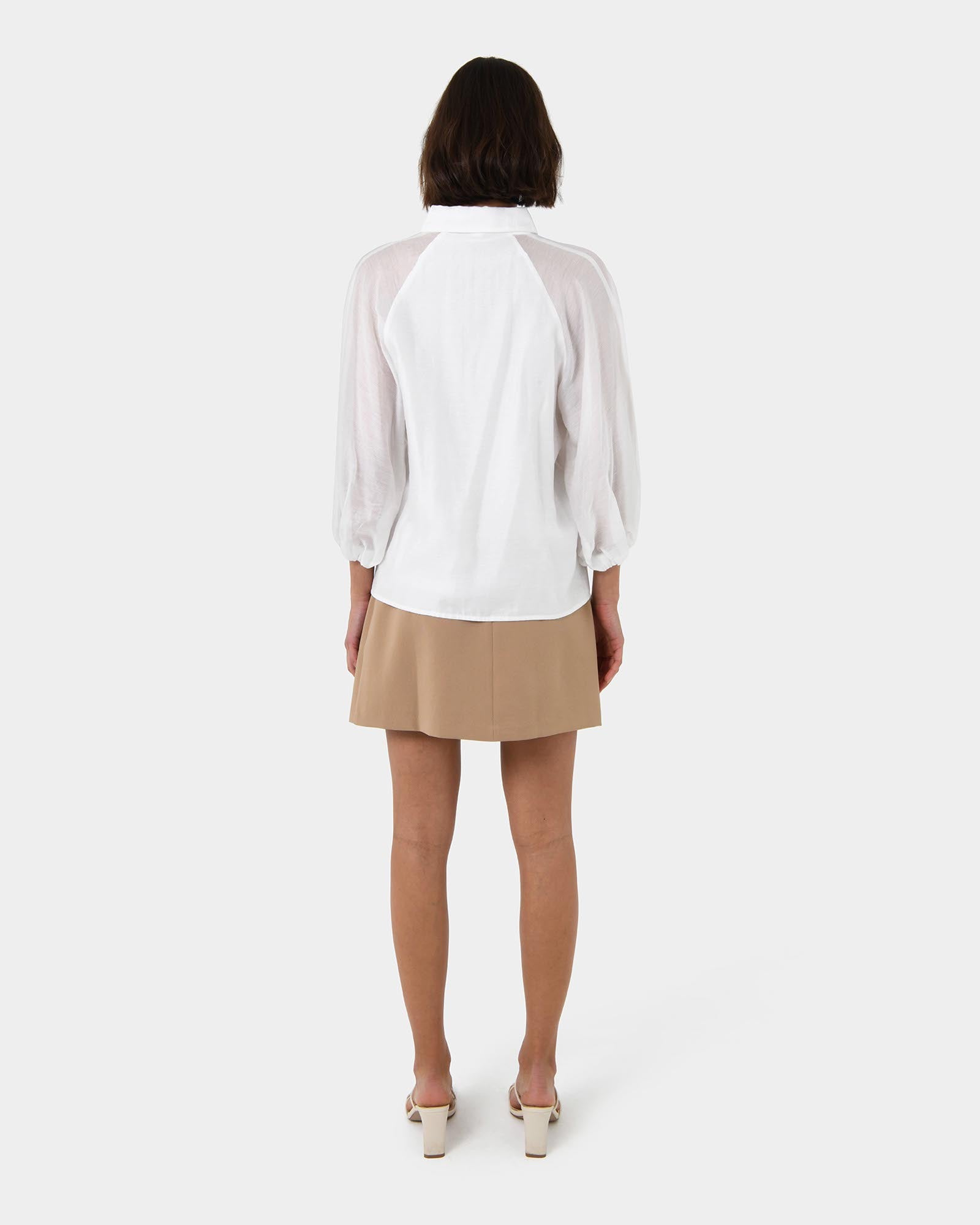Giulia Gold Button Blouse