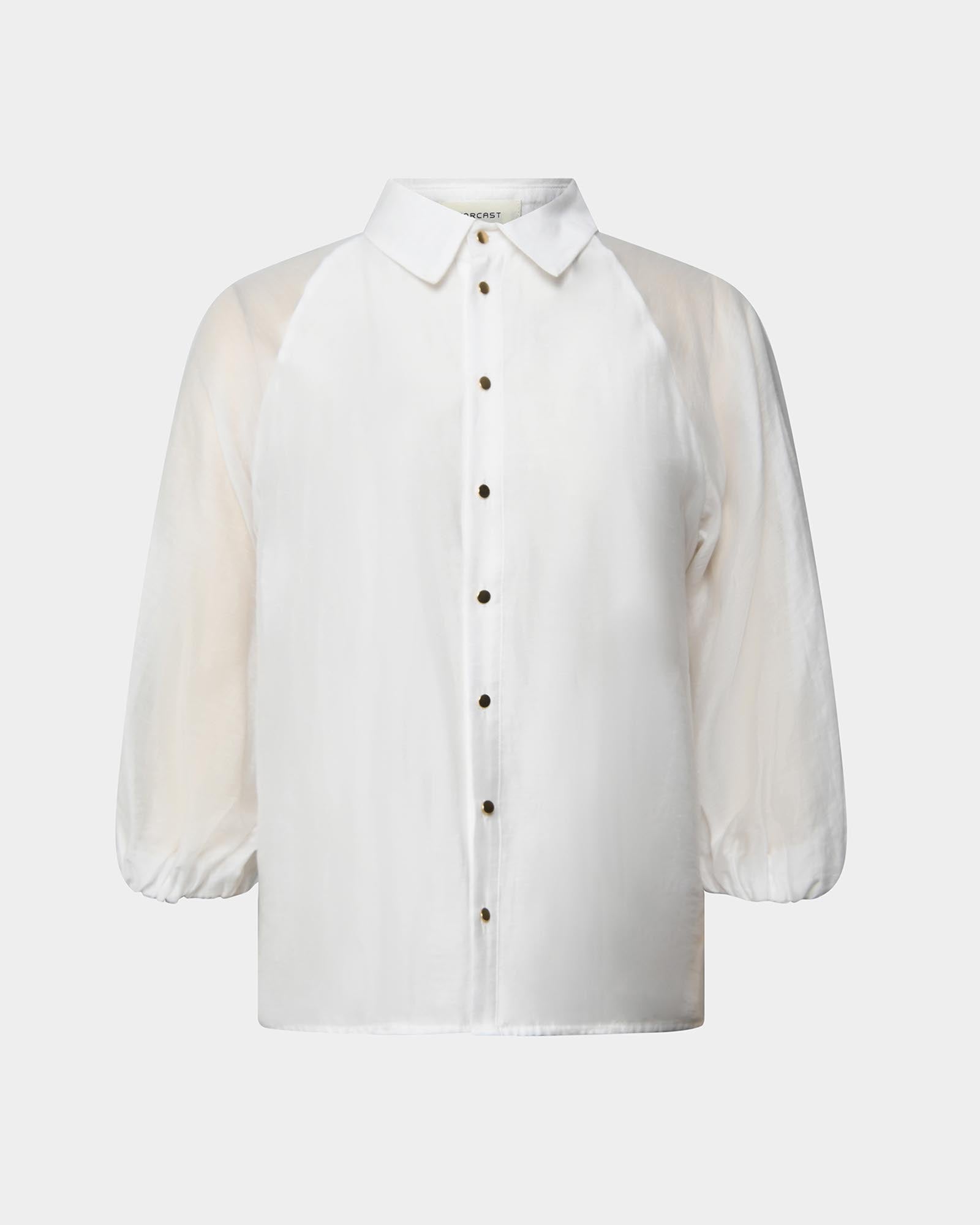 Giulia Gold Button Blouse