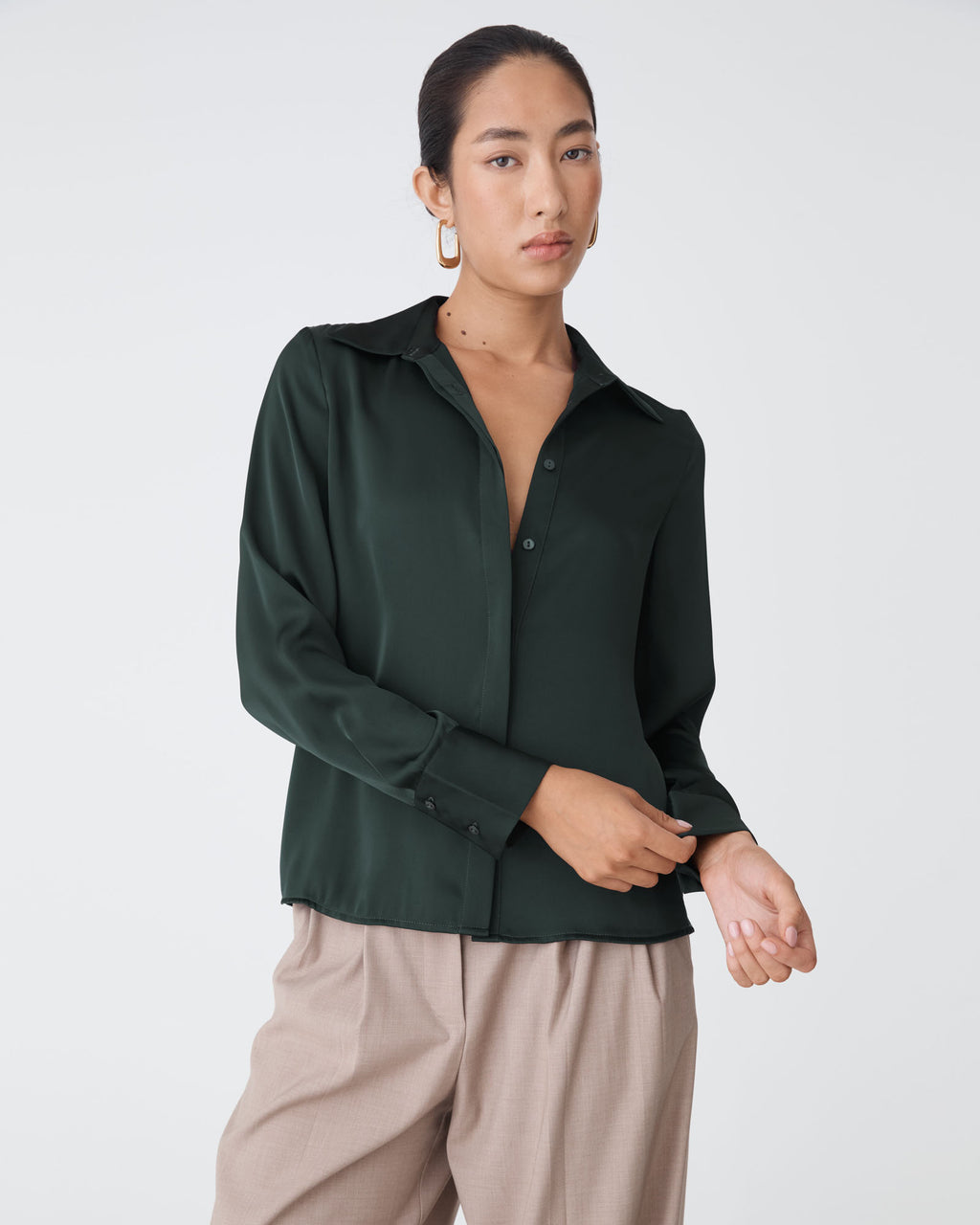 Mae Satin Shirt