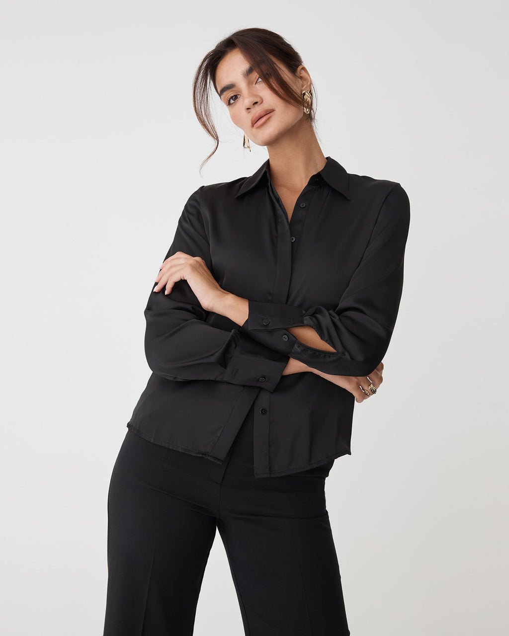 Mae Satin Shirt