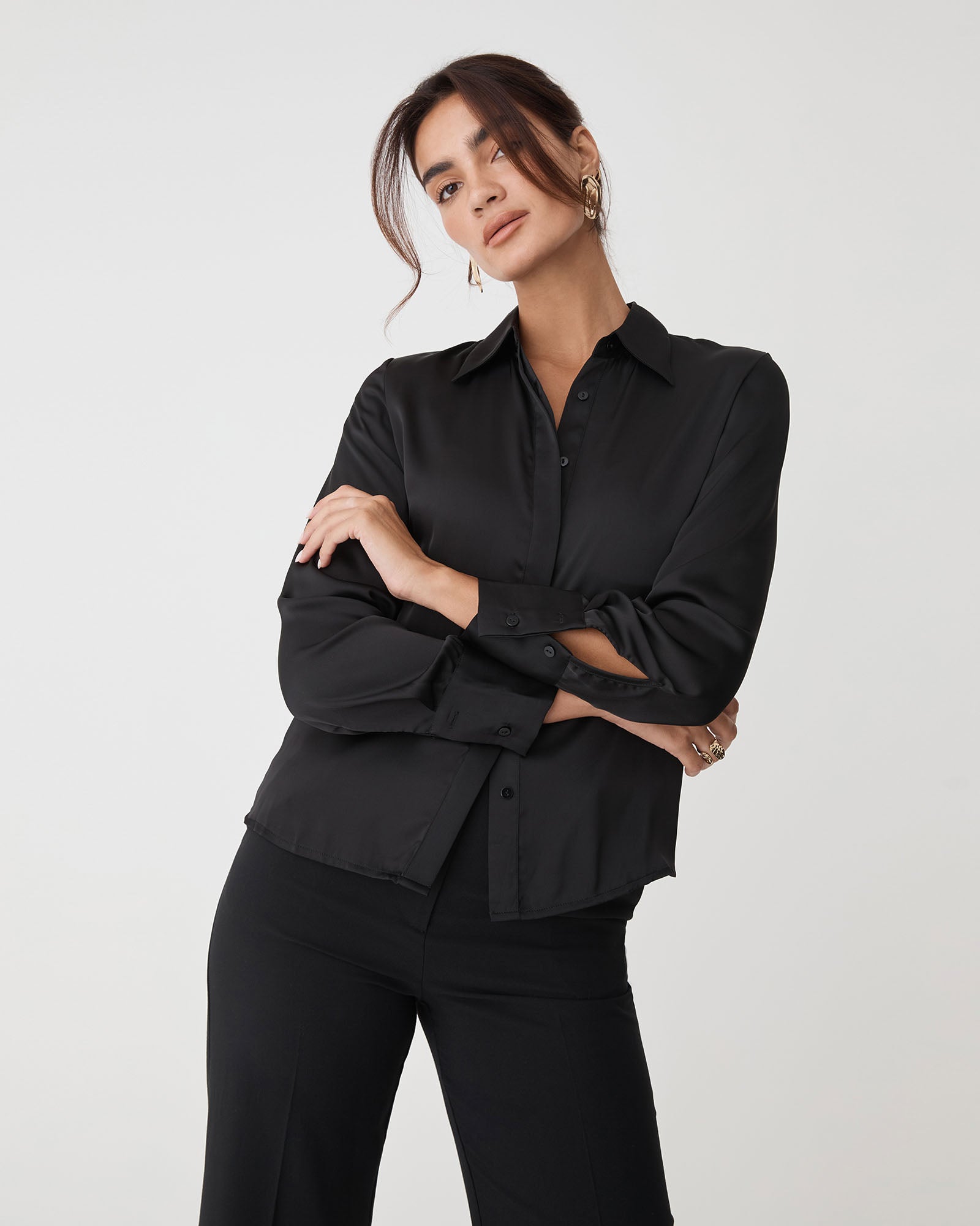 Mae Satin Shirt