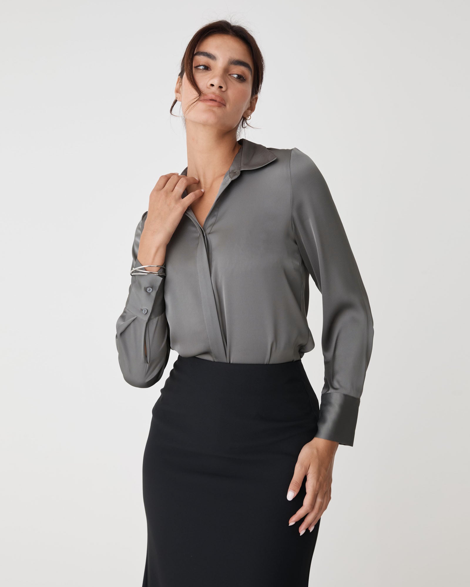 Mae Satin Shirt